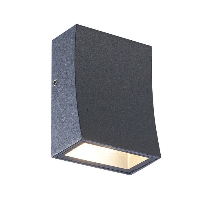 LED HP WALL LUMINAIRE 3W 110LM 89° 230V AC 3.000K DARK GREY CRI80 IP65 30.000HRS