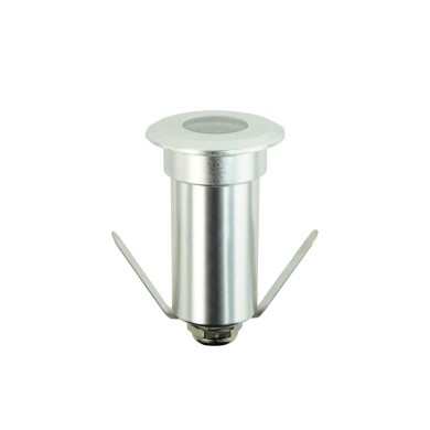 LED ROUND INGROUND SPOT LUMINAIRE 1W 90LM 4000K 30° 230V AC IP65 RA80 30.000hrs