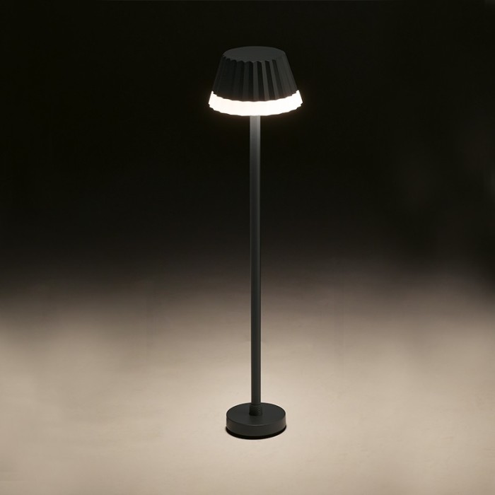 LED SMD WALL LUMINAIRE 10W 400LM 85° 230V AC 3.000K DARK GREY CRI80 IP54 30.000HRS