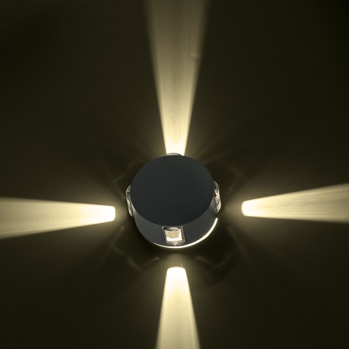 LED HP WALL LUMINAIRE 5W 170LM 15° 230V AC 3.000K DARK GREY CRI80 IP54 30.000HRS