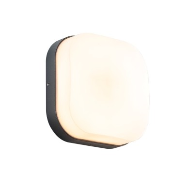 LED SMD WALL LUMINAIRE 10W 630LM 120° 230V AC 3.000K DARK GREY CRI80 IP65 30.000HRSS