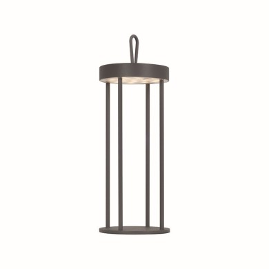 LED SMD TABLE BATTERY LUMINAIRE 3W 240LM  3.000K SAND GREY 120°  CRI80 IP54