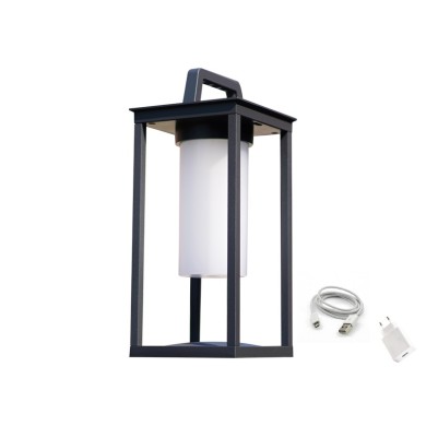 LED SMD TABLE BATTERY LUMINAIRE 3W 150LM 180° 3.000K DARK GREY CRI80 IP54