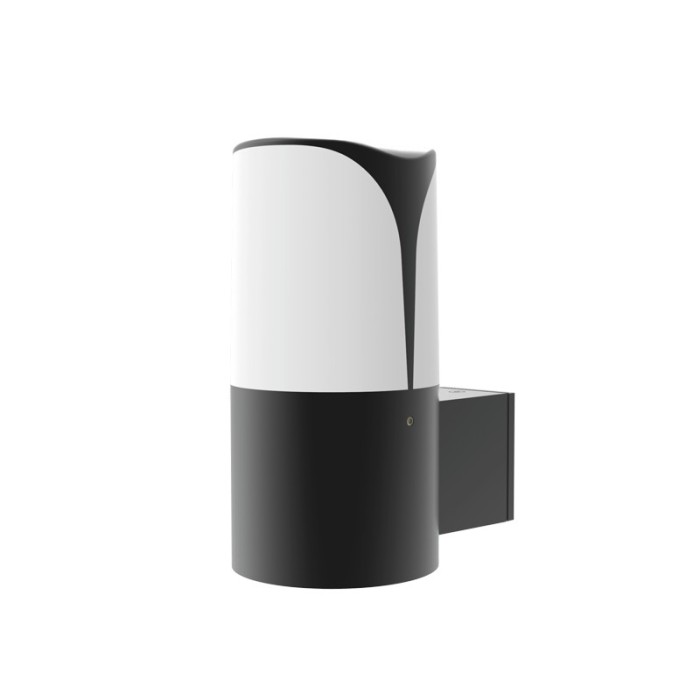 E27 WALL LUMINAIRE 230V AC DARK GREY IP54 MAX.23W