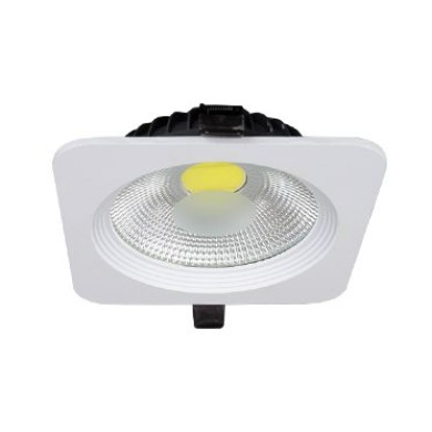 Υ/Κ ΦΩΤΙΣΤΙΚΟ ΧΩΝΕΥΤΟ ΟΡΟΦΗΣ ΤΕΤΡ.  ΛΕΥΚΟ 30W 3000K COB 2710Lm 120° Κ.200