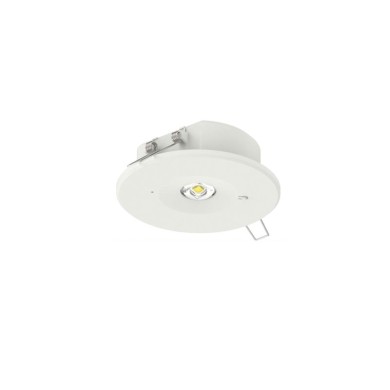 NON-MAINTAINED EMERGENCY LED LUMINAIRE IP20 1.2W 3HRS 150LM 6000K 230V AC, WITH TEST BUTTON