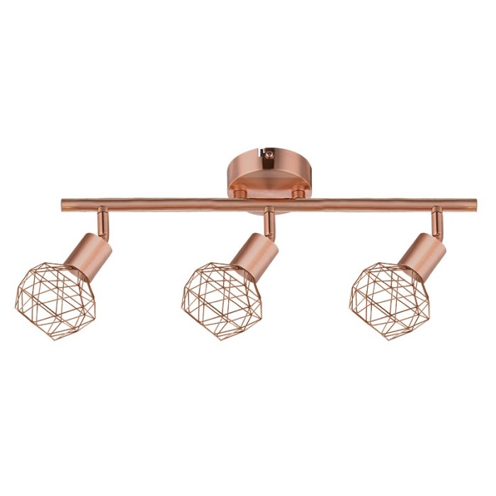 SPOT 3XE14 BRONZE GRID ALADDIN
