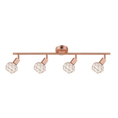 NETTO ΦΩΤΙΣΤΙΚΟ ΕΠΙΤΟΙΧΟ ΣΑΤΙΝΕ ΧΑΛΚΙΝΟ ΜΕΤΑΛΛΙΚΟ ΣΥΜΒΑΤΙΚΟ 4ΧΕ14 IP20 822Χ200mm