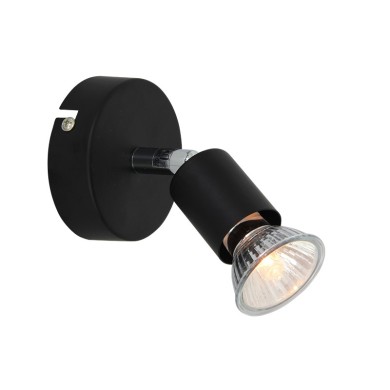 SPOT BLACK MAT 1X GU10 TRINITY