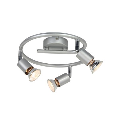NETTO SPT 3Χ GU10 SILVER COLOR TRINITY