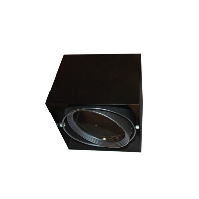   SPOT CEILING AR111 SINGLE BLACK 150x150x120