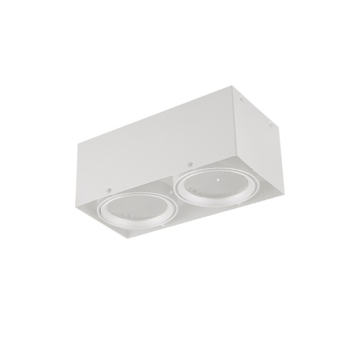   SPOT CEILING AR111 DOUBLE WHITE 150x300x120