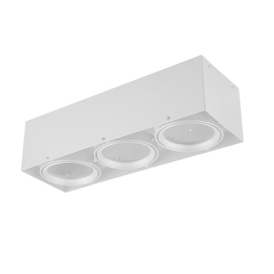   ΣΠΟΤ ΟΡΟΦΗΣ AR111 ΤΡΙΠΛΟ ΛΕΥΚΟ 150x450x120