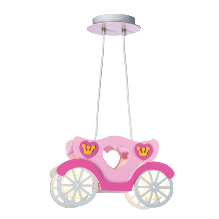 NETTO KIDS PENDANT 2XE27 PINK KINGDOM