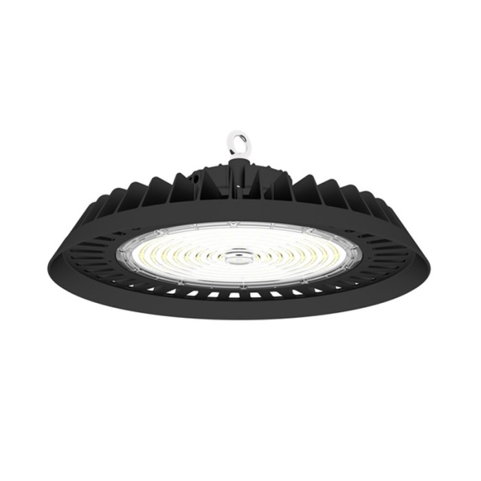 LED HIGH BAY ΦΩΤΙΣΤΙΚΟ ΚΑΜΠΑΝΑ ΜΑΥΡΟ 230V AC 60 & 80 & 100W 5000K 200LM/W 90° IP65 Ra70 50.000HRS