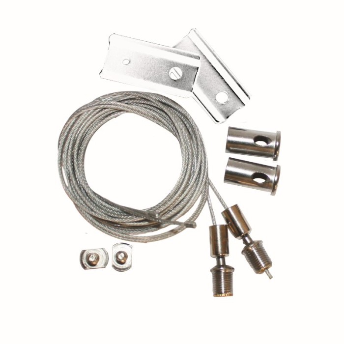 ΣΕΤ ΚΡΕΜΑΣΗΣ 2 ΤΕΜΑΧΙΑ ΓΙΑ ΛΕΥΚΗ ΜΑΓΝΗΤΙΚΗ ΡΑΓΑ