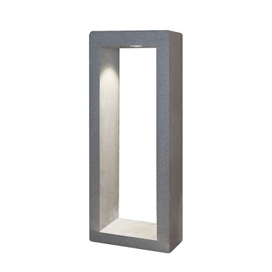 LED COB POST LUMINAIRE 5W 130LM 230V AC 3.000K RA80 IP65 30.000HRS BLACK CEMENT 