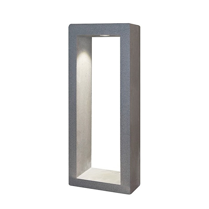 LED COB POST LUMINAIRE 5W 130LM 230V AC 3.000K RA80 IP65 30.000HRS BLACK CEMENT 