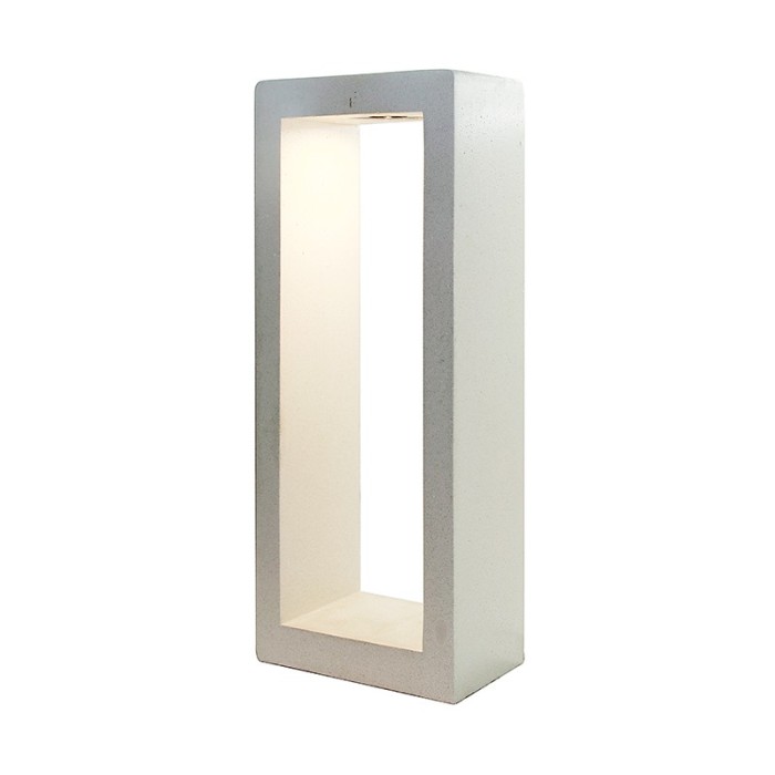 LED COB POST LUMINAIRE 5W 150LM 230V AC 3.000K RA80 IP65 30.000HRS WHITE CEMENT 