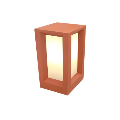 GARDEN LIGHT 330MM IP65 2xE27 2xE27 Max.7W RARE CEMENT & PC COVER