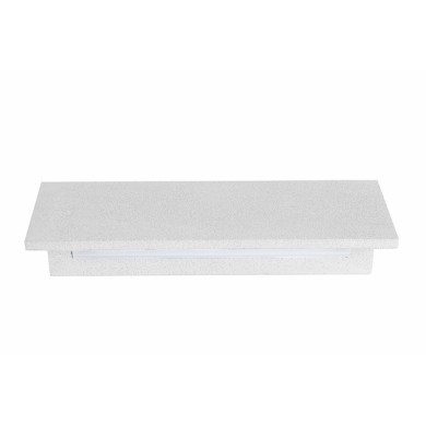 LINEAR WALL LED SMD LUMINAIRE 8W 540LM 230V AC 3000K RA80 IP65 30.000HRS WHITE CEMENT 