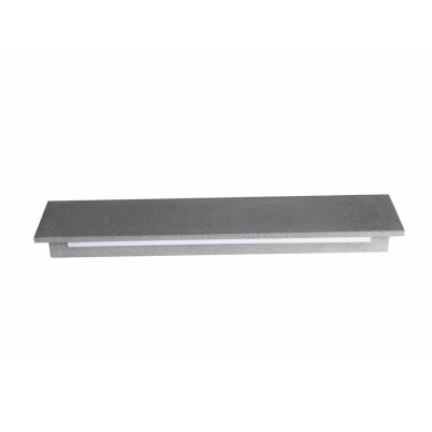 LINEAR WALL LED SMD LUMINAIRE 12W 660LM 230V AC 3000K RA80 IP65 30.000HRS BLACK CEMENT 
