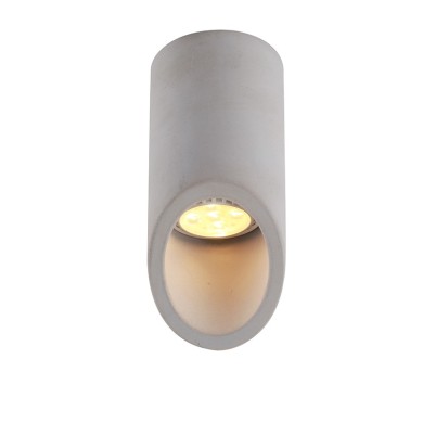 CEILING LIGHTING 1XGU10 NATURAL CEMENT D7XH16CM FALTSO