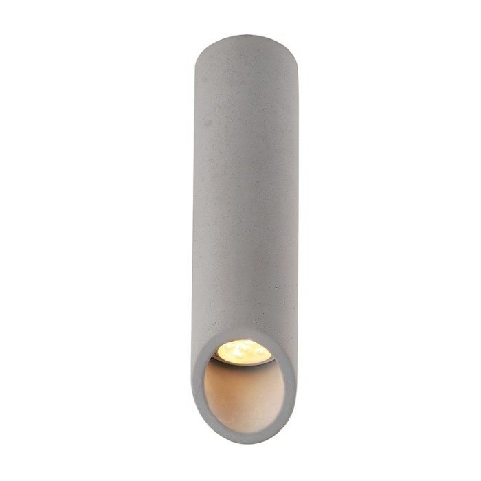 CEILING LIGHT 1XGU10 GREY CEMENT D7XH32CM FALTSO