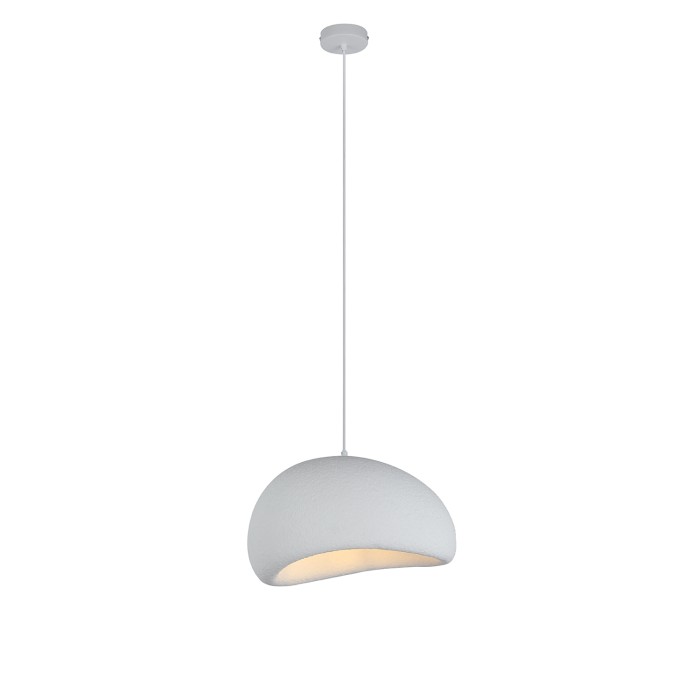 PENDANT LAMP IRON+ POLYSTYRENE (PS) WHITE 1*E27 60W IP20 D300*H1500
