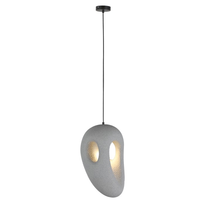 PENDANT LAMP IRON+ POLYSTYRENE (PS) GREY 1*E27 60W IP20   D270*H1500
