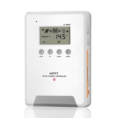SOLAR CHARGE CONTROLLER MPPT 60A, AUTO 12/24/48VDC + LCD DISPLAY