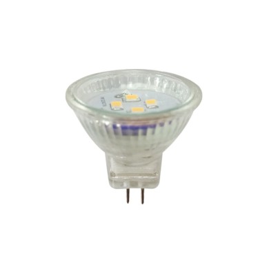 LED SMD G4 MR11 2,5W 6000K 12V AC/DC 220LM RA80 30000H 120° GLASS