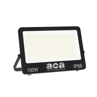 LED SMD BLACK FLOOD LUMINAIRE 150W 3CCT 15000LM 185-265V RA>80 IP66
