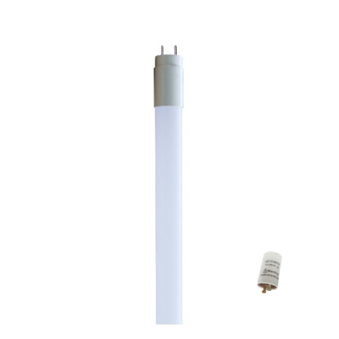 LED SMD T8 1xG13 9W 4000K 60CM 230V AC 890LM RA80 40000HRS 330° NANO