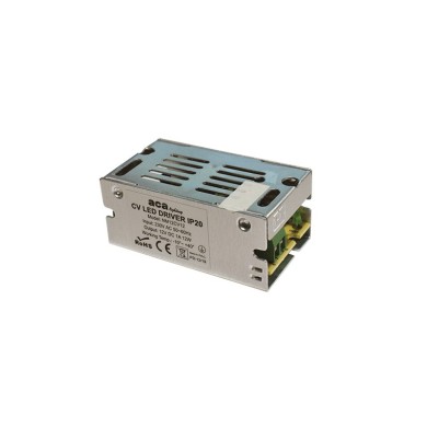 ΜΕΤΑΛΛΙΚΟ CV LED DRIVER 12W 230V AC12V DC 1A IP20 ΜΕ ΤΕΡΜΑΤΙΚΗ
