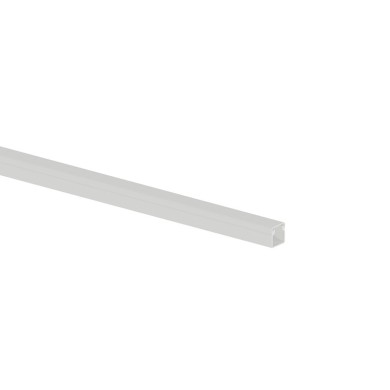  CABLE TRUNKING 12X12mm WITHOUT ADHESIVE TAPE WHITE WITH DOUBLE LOCK