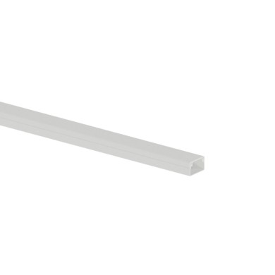  CABLE TRUNKING 12X12mm WITHOUT ADHESIVE TAPE WHITE WITH DOUBLE LOCK