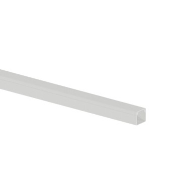 CABLE TRUNKING 20X10mm WITHOUT ADHESIVE TAPE WHITE WITH DOUBLE LOCK