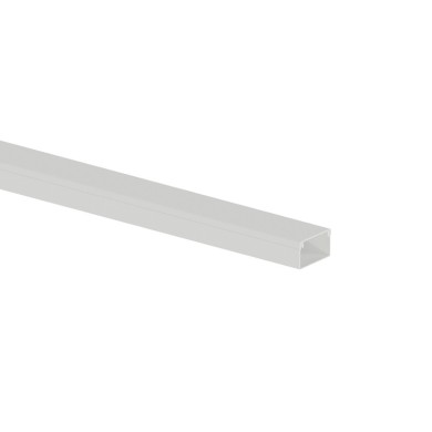 CABLE TRUNKING 25X16mm WITHOUT ADHESIVE TAPE WHITE WITH DOUBLE LOCK