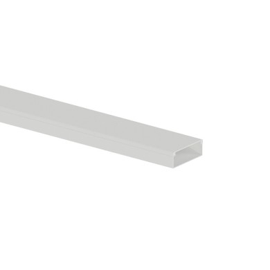 CABLE TRUNKING 40X16mm WITHOUT ADHESIVE TAPE WHITE WITH DOUBLE LOCK