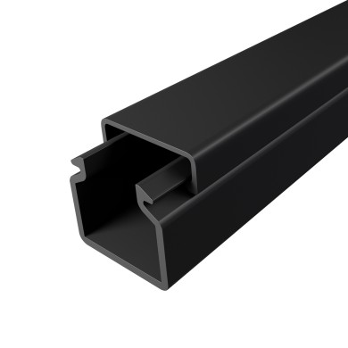 40x40mm ΑΥΤΟΚΟΛΗΤΟ ΚΑΝΑΛΙ ΚΑΛΩΔΙΩΝ 2m, ULTRA ΑΝΘΡΑΚΙ ΧΡΩΜΑΤΟΣ 