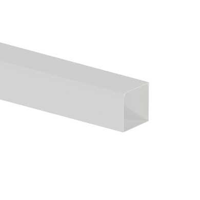 CABLE TRUNKING 60X60mm WITHOUT ADHESIVE TAPE WHITE WITH DOUBLE LOCK