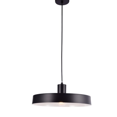 PENDANT 1XE27 METAL BLACK Φ36ΧΗ120CM DOMENICA