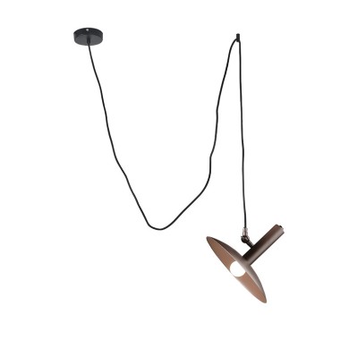 NETTO ΦΩΤΙΣΤΙΚΟ ΚΡΕΜΑΣΤΟ ΚΑΦΕ ΜΑΤ ΜΕΤΑΛΛΙΚΟ ΣΥΜΒΑΤΙΚΟ 1ΧΕ14 IP20 Φ250Χ180Χ1200mm