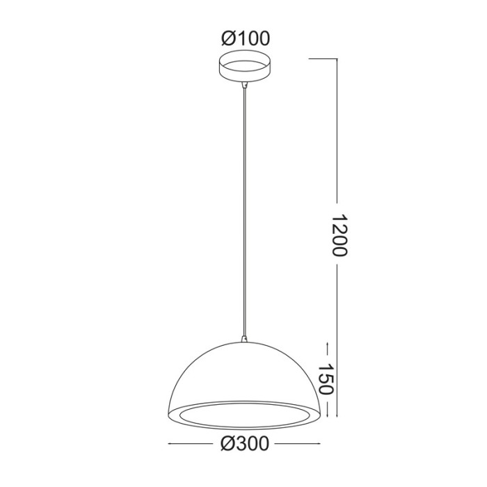 NETTO ΚΡΕΜΑΣΤΟ Φ/Σ 1ΧΕ27 ΦΕΛΛΟΣ Φ30XH120CM MALIBU