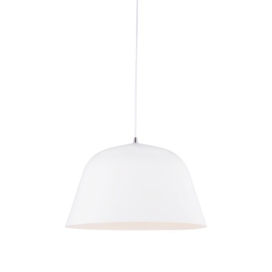 NETTO ΚΡΕΜΑΣΤΟ Φ/Σ 1ΧΕ27 ΜΕΤΑΛΛΙΚΟ ΛΕΥΚΟ Φ40ΧΗ120CM PALLADA