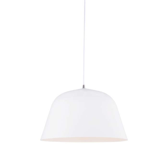 NETTO ΚΡΕΜΑΣΤΟ Φ/Σ 1ΧΕ27 ΜΕΤΑΛΛΙΚΟ ΛΕΥΚΟ Φ40ΧΗ120CM PALLADA