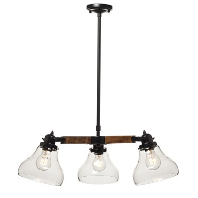 NETTO ΦΩΤΙΣΤΙΚΟ ΚΡΕΜΑΣΤΟ ΜΑΥΡΟ ΜΑΤ ΜΕΤΑΛΛΙΚΟ ΣΥΜΒΑΤΙΚΟ 3ΧΕ27 IP20 Φ600Χ700-1210mm