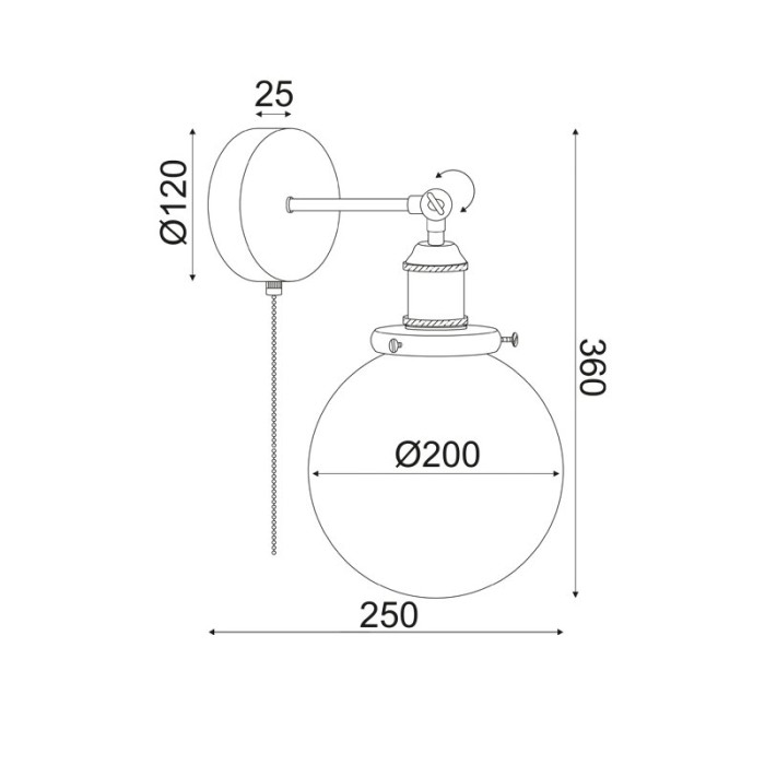 NETTO ΦΩΤΙΣΤΙΚΟ ΕΠΙΤΟΙΧΟ ΜΑΥΡΟ ΜΕΤΑΛΛΙΚΟ ΣΥΜΒΑΤΙΚΟ 1ΧΕ27 IP20 250Χ360mm