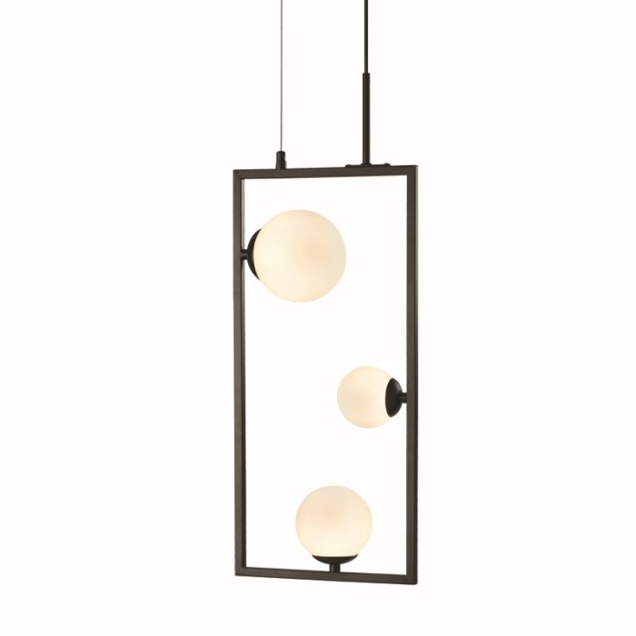 NETTO ΦΩΤΙΣΤΙΚΟ ΚΡΕΜΑΣΤΟ ΜΑΥΡΟ ΜΕΤΑΛΛΙΚΟ ΣΥΜΒΑΤΙΚΟ 3ΧG9 IP20 250Χ1200mm